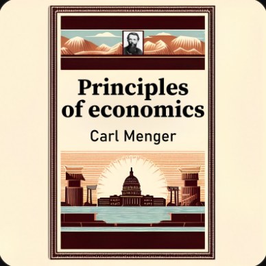 Principles of Economics, Carl Menger